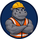 Hard Hat Hippo